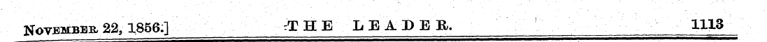 T H E L E D E K ¦ November 22,1856.] Jl ...