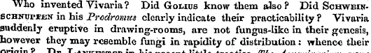 Who invented Vivaria? Did Gowus know the...