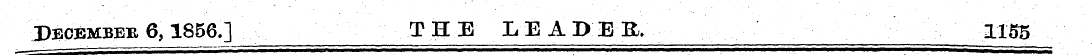 Peoembeb 6,1856.] THE LEADER. 1155