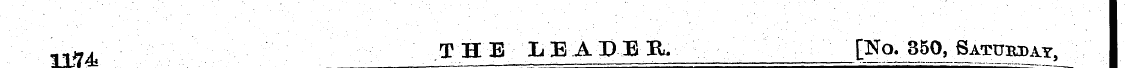 <,,»/ THE LEADER, [No., 350, Saturday, I