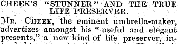 CHEEK'S "STUNNER" AND TIIR TRUE LIFE PRE...