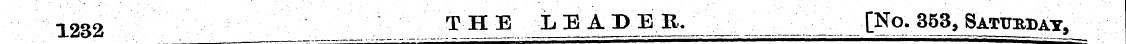 1232 T H E L EADEB, __ [No. 353, Saturda...