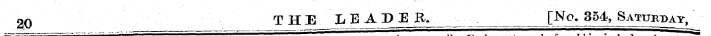 9n THE LEABEK. [No. 354, Saturday ,
