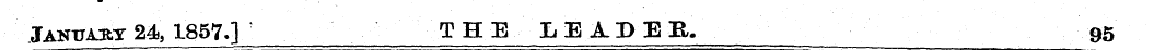 January 24, 1857.] : THE LEiDEB. 95