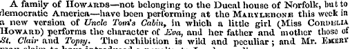 A family of Howards—not belonging to the...