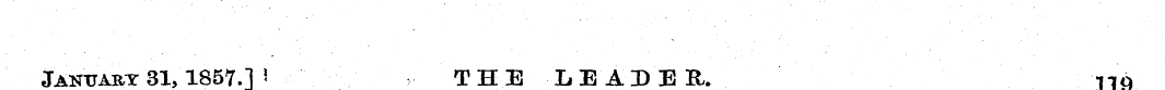 January 31,1857.1 < THE LEADER,. im