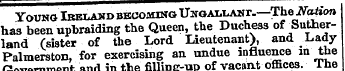 Young Ireland becoming UKOALLANr.—The Na...