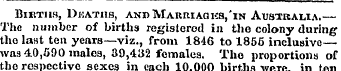 Births, Deaths, andMakriac!K8,'in Austra...