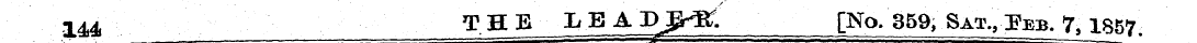 144 THE LEAD^fc [No. 359, Sat., ^eb. 7, ...