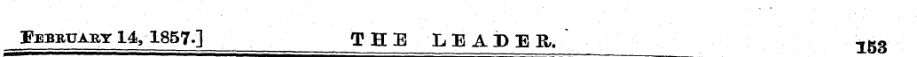 February 14, 1857.] THE LEA PER. ¦ ___ 1...