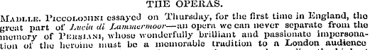 THE OPERAS. Maih.i.e. Piccoi-omini essay...