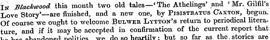In Blackwood this month two old tales—'T...
