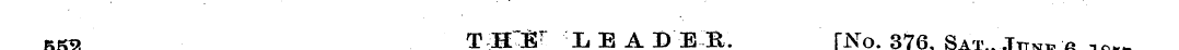 552 Tl¥ LEA PER. [No. 376, Sat., JuNE 6....