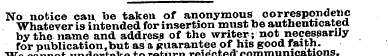 No notice can be taken of anonymous corr...