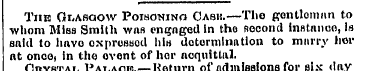 The Glasgow Poisoning Cask.—The gentlema...