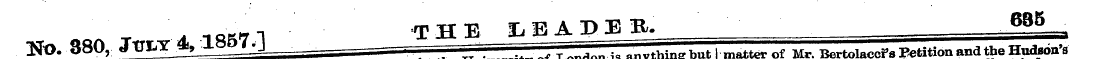 •cm t A 1857 1 J TTTP, LEADER. 685 3ft>....