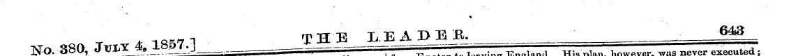 No asa, Jv ** ** xov.-j T 4 1857 -1 THE ...