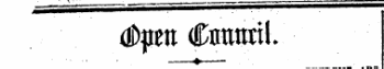 dDpen Cuunril 0
