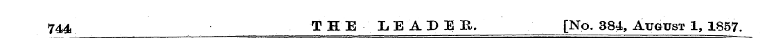 744, T H E Ii E A D E H. [No. 384, Augus...