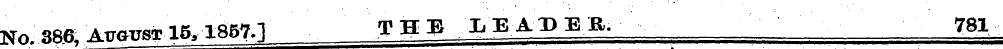 No. 386, *™™* IS-1857.1 >HE XEADER. 781