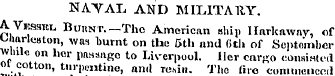 NATAL AND MILlTAltY. A Vksski, BunNT.—Th...