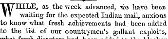 ^ WHILE3 as the week advanced, we have b...