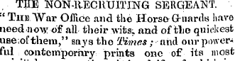 THE NON-ltECRUITING SERGEANT. " The War ...