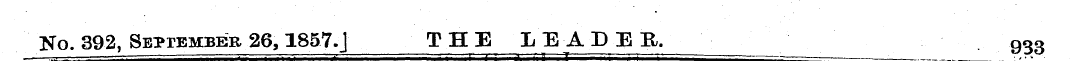 f — No. 392, September 26,1857.J THE LEA...