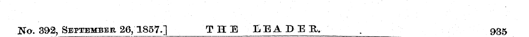 No. 392, September 26,1857.] THE EEABEU....