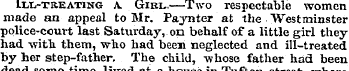 IlIi-treating A. Girl.—Two respectable w...