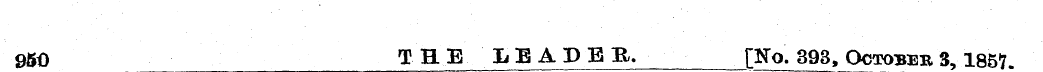 8W> THE LEADER. /[No. 393, October 3, 18...