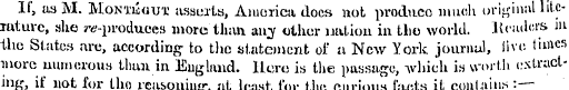 If, as M. MontiJuux asserts, America doc...