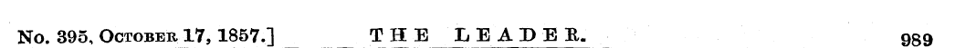 No. 395, October 17,1857.] THE LEAD E E....