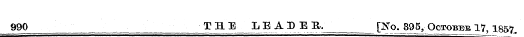990 THE LEAD ER, [No ^ 895, October 17, ...