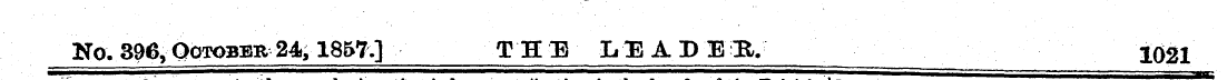 No. 396,October 24,1857.] THE LEADEH/ 10...