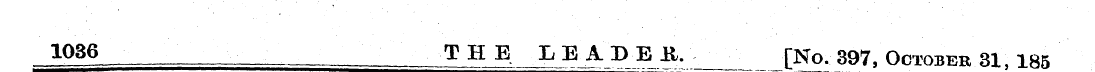 1036 THE LEADED [No. 397, October 31,185