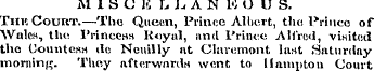 MISC K I, LAN 10 O U S. This Couut.—The ...