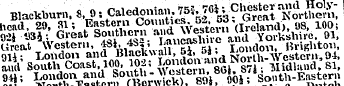 Blackburn. «, 0: Caledonian W^C^Chester ...