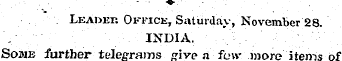 ¦ ¦ ¦ ¦ ¦• ""?¦ ¦ . - Leader Office, Sat...