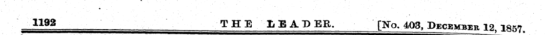 1192 THE LEADER. [No , 403, December 12 ...