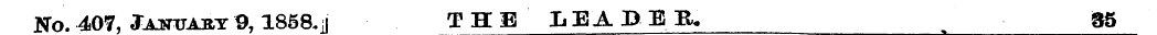 No. 407, Jajtctab,y 9,1858. j THE LEAD E...