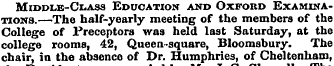 Middle-Class Education and Oxford Examin...