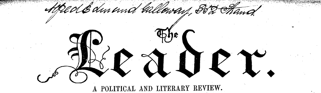 Jftz A &bzx. POLITICAL AND LITERARY REVI...