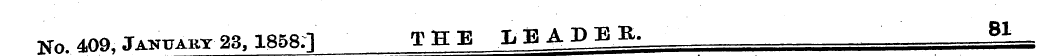 No. 409, Jaktiaky 23, 1858.1 THE LEADER-...