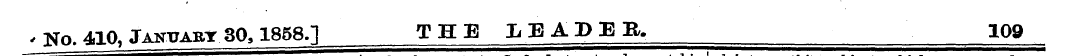 « No. 410, January 30,1858.] THE LEADEB,...