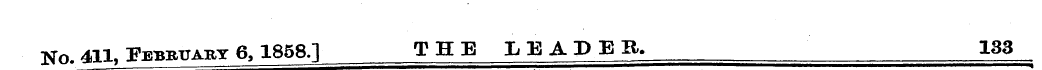 No. 411, February 6, 1858.] THE LEADER, ...