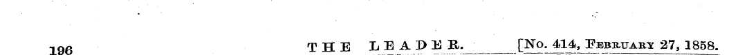 1Q6 THE LEADER. [No. 414, February 27, 1...
