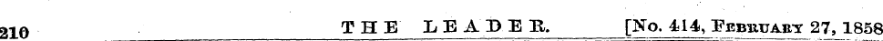 210 THE LEAD.EB. [No. 414, February 27, ...