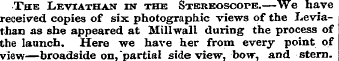 The Leviathan in the Stereoscope.—We hav...