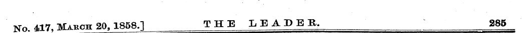 No. 4.17, Makoh 20,1868J THE LEADER. 285